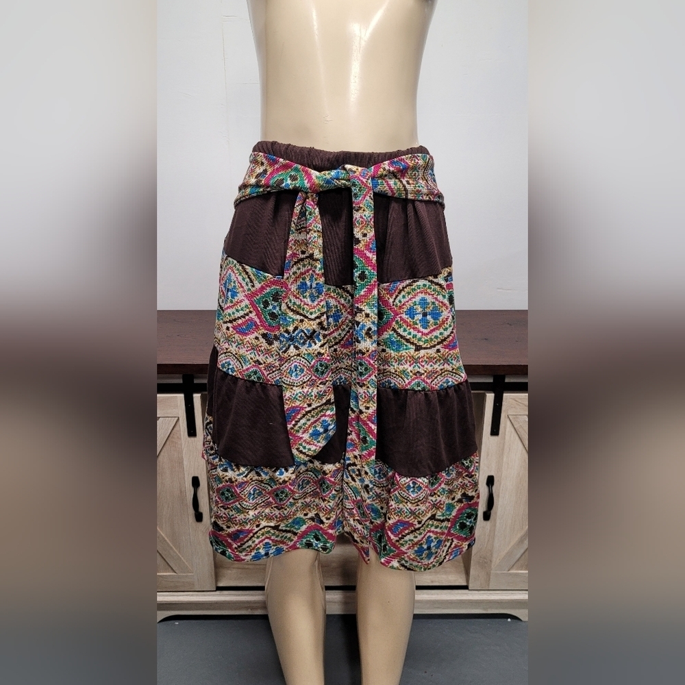 New Loop 18 Stretch Knit Skirt Jr Plus Sz 25/27